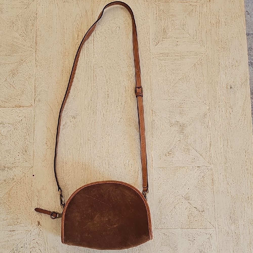 Polo by Ralph Lauren Tan Leather Crossbody Bag